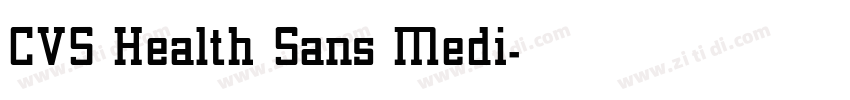 CVS Health Sans Medi字体转换